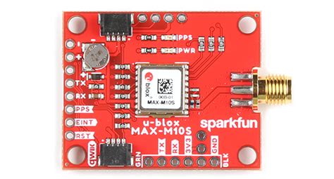 GNSS Receiver Breakout MAX M10S Qwiic Hookup Guide SparkFun Learn