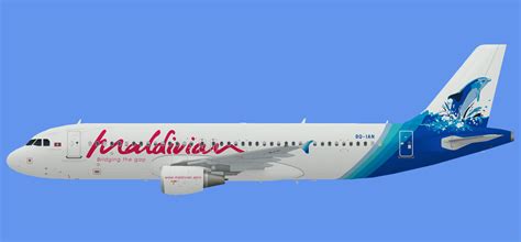 Maldivian Airbus A321 The Flying Carpet Hub