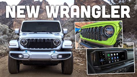 The Jeep Wrangler Gets An Uglier Face But A Sweet New Infotainment