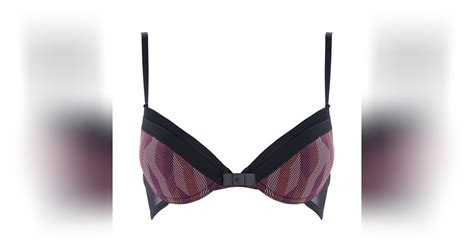 Soutien Gorge Ampliforme Coque Moul E Rouge Noir Fly Modalova