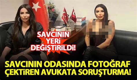 Savcının odasında fotoğraf çektiren avukat hakkında soruşturma