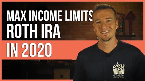 Roth Ira Max Income Limits For 2020 Fintips Youtube