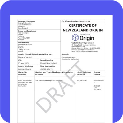 Super Fast Certificates Of Origin 247 Tradewindow