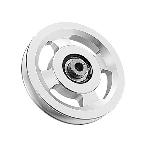 Besportble Universal Bearing Pulley Wheel Aluminium Alloy Pulley