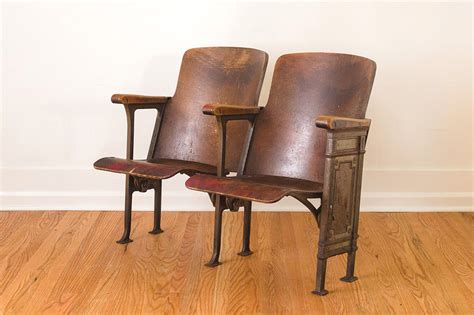 Antique Theater Chairs | Homestead Seattle