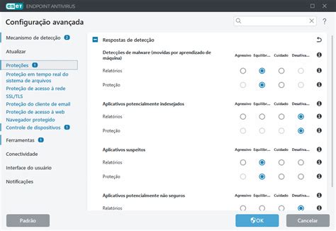 Configura O Avan Ada Eset Endpoint Antivirus Ajuda On Line Eset