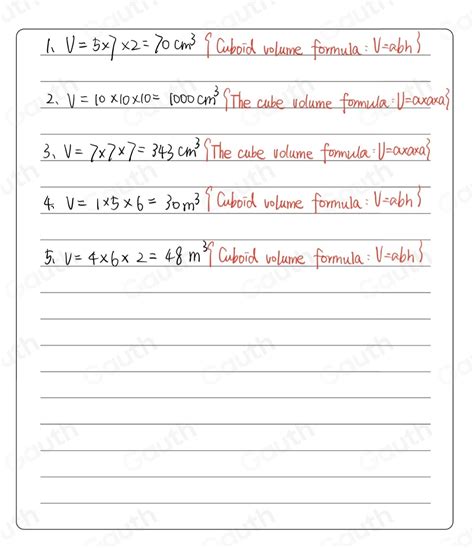 Solved LEARNING TASK 3 Apply The Appropriate Formula To Find Each