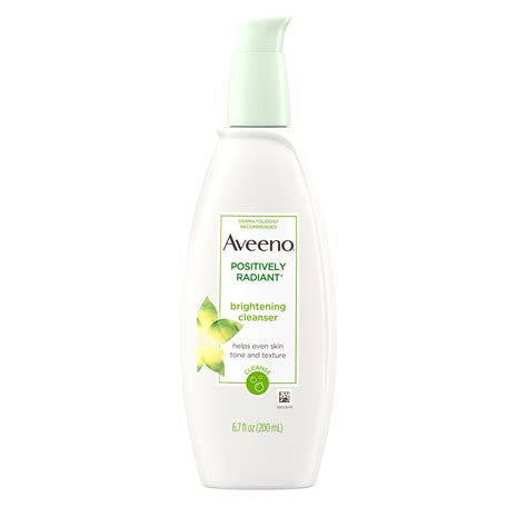 Aveeno Positively Radiant Brightening Facial Cleanser 67 Fl Oz