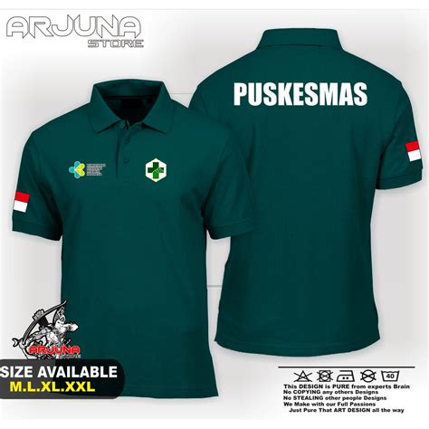 POLOSHIRT KAOS POLO PUSKESMAS BAJU KESEHATAN PARAMEDIC TERBARU