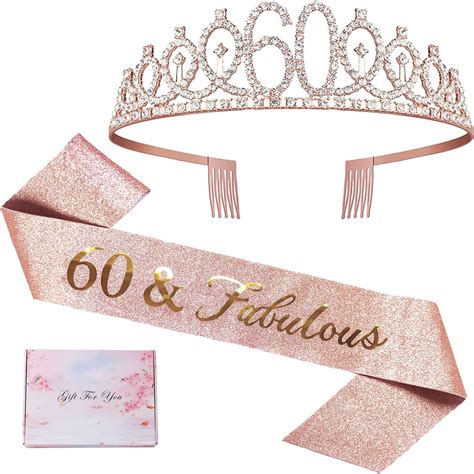 Amazon Th Birthday Sash And Tiara For Women Th Birthday Gifts