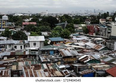 Aerial View Manila Slum Stock Photo 1719404545 | Shutterstock