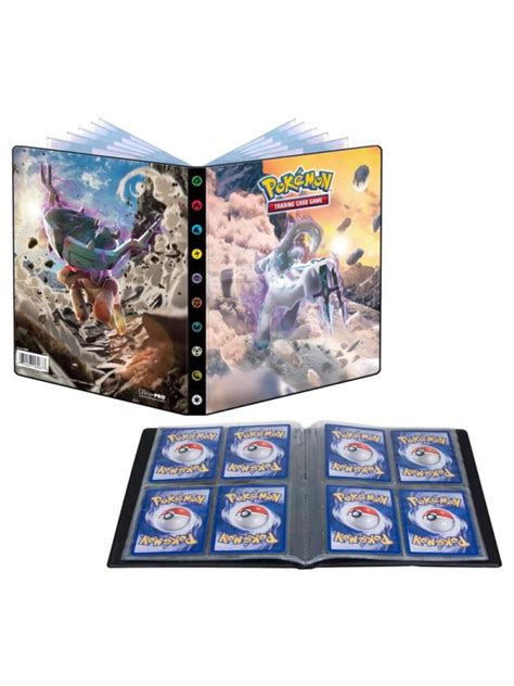 Fundas Ultra Pro Archivador 4 Bolsillos Portfolio Pokémon SV2 Distribuidor