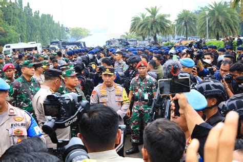 Kapolri Dan Panglima TNI Cek Pengamanan TPS