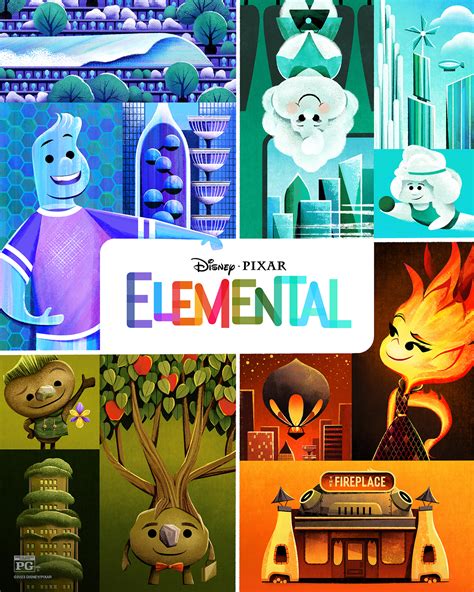 Elemental Movie Poster :: Behance