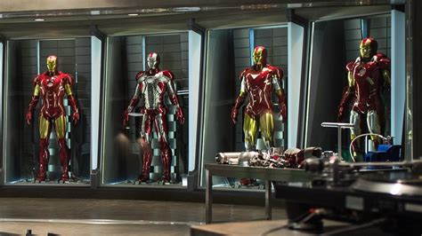 Four Iron Man Suits Iron Man Iron Man 3 The Avengers HD Wallpaper