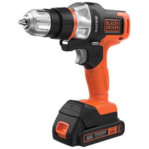 Black Decker V Max Lithium Ion Cordless Matrix Drill Driver