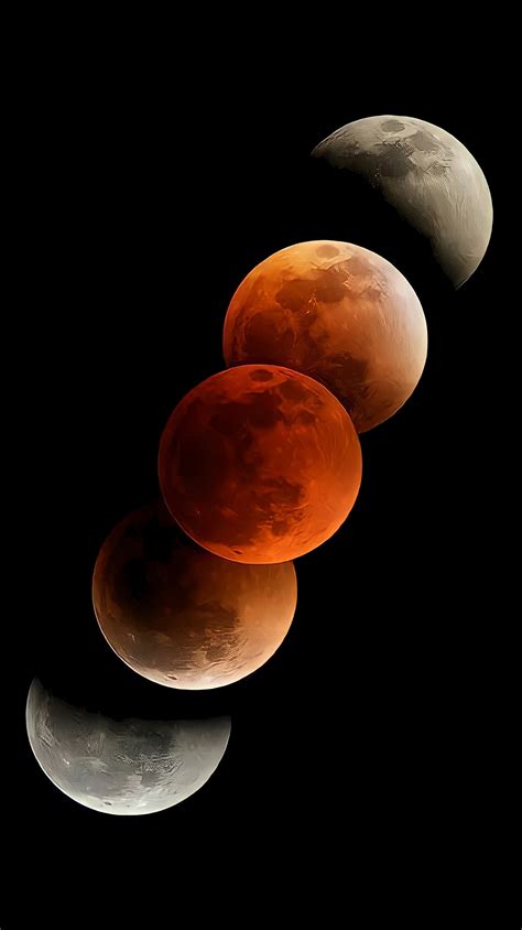 Blood Moon Eclipse (1440x2560) : r/Amoledbackgrounds