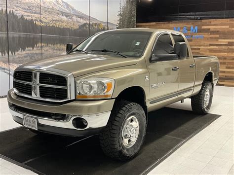 2006 Dodge Ram 2500 Slt Big Horn 4x4 5 9l Cummins Diesel Local