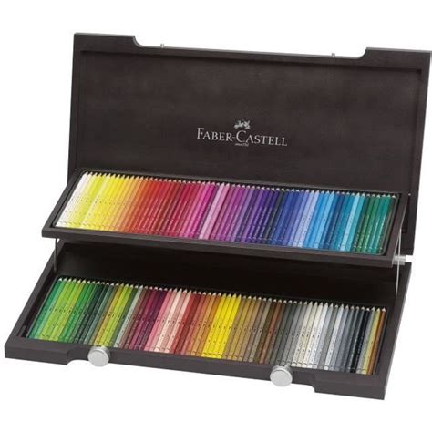 FABER CASTELL Coffret de 120 Crayons de couleur aquarelle Dürer