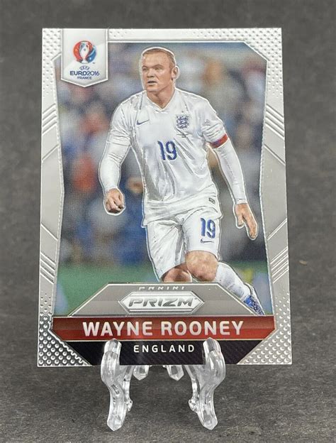 2016 Panini Prizm UEFA Euro Soccer Wayne Rooney 55 England EBay