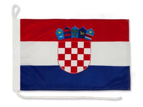 Flaga Chorwacja Na Jacht X Cm Bandera Jachtowa Eglarska Chorwacji