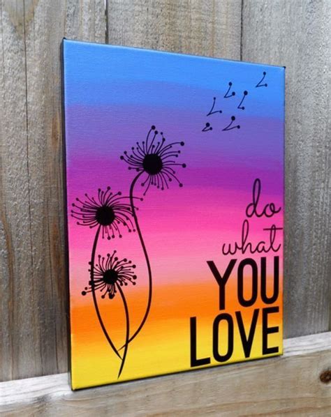 Fun Crafts For Adults To Do At Home Tutorial Di Pittura Su Tela