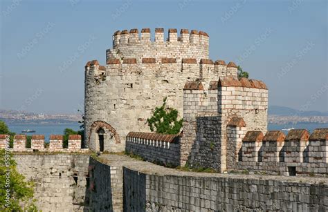 Yedikule Walls Located In Istanbul Turkey Were Built During The