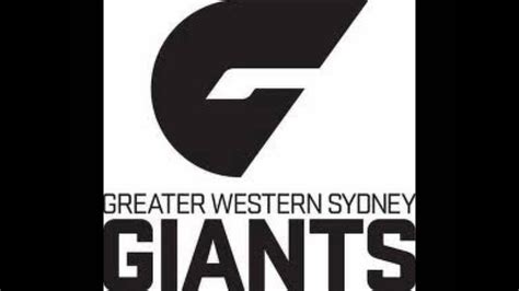 Greater Western Sydney Giants Official Club Song Youtube