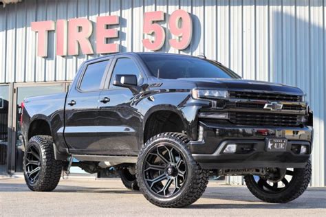 2020 Chevrolet Silverado Black Fuel Off Road Siege D704 Wheel Front