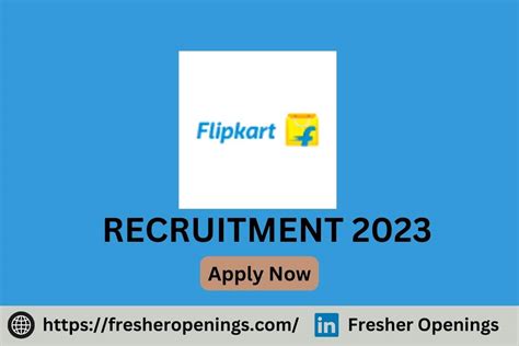 Flipkart Fresher Jobs Off Campus Hiring Drive Apply Today