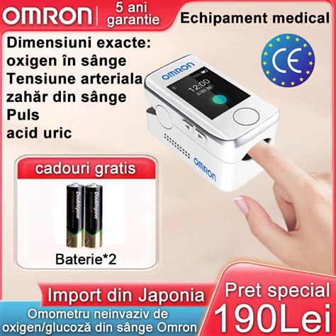 Import Din Japonia Glucometru Neinvaziv De Nalt Precizie Omron