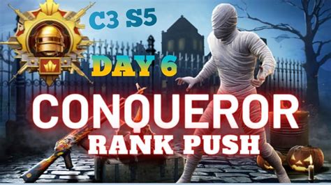 BGMI GOLD TO CONQUEROR RANK PUSHING GAMEPLAY AND TIPS TO REACH