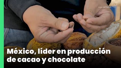 M Xico L Der En Producci N De Cacao Y Chocolate Jalisco Noticias