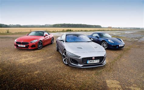 BMW Z4 vs Jaguar F-Type vs Porsche 718 Boxster - Prestige & Performance Car