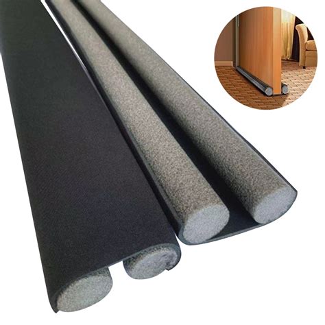 Twin Door Draft Stopper Under Door Bottom Seal Strip Noise Blocker For