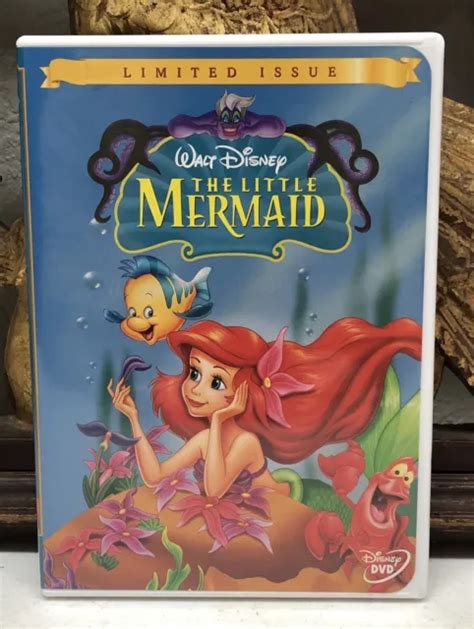 The Little Mermaid Dvd 1989 Limited Issue 1356 Picclick Ca
