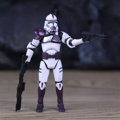 Star Wars Clone Trooper Mace Windu 187th Battalion 375 Roxo Frete Grátis