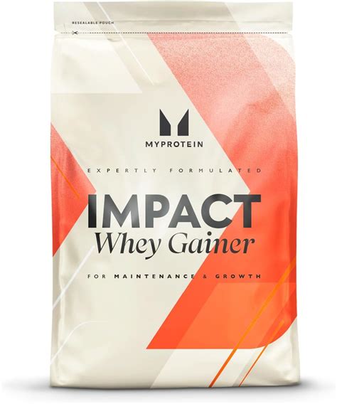 Myprotein Impact Whey Weight Gainer Protein 2 5kg Pack Of 1