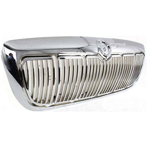 Grille For 98 2002 Mercury Grand Marquis Chrome Plastic Car Parts Shop