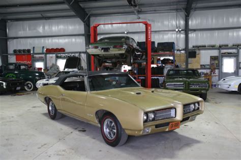 Pontiac GTO Convertible 1969 Antique Gold For Sale 1969 Pontiac GTO