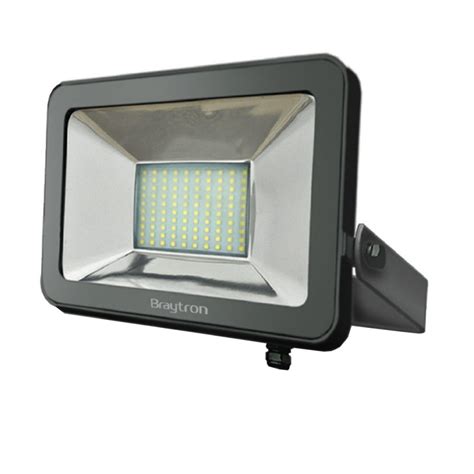 Proiector Led 70W SMD 5600lm IP65 Lumina Calda 3000K Gri Braytron