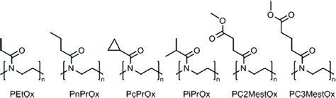 Thermoresponsive Poly2 Oxazoline Homopolymers With The Abbreviated