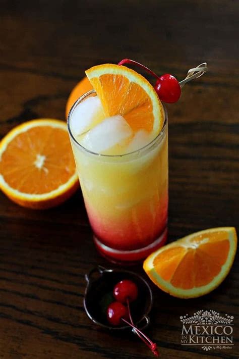 Cómo Hacer Cóctel Tequila Sunrise ¡disfruta De Esta Bebida Clásica