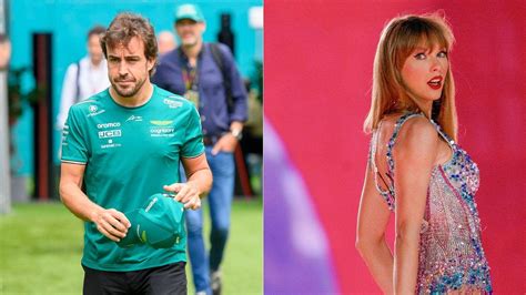 Just Two Months After Taylor Swift Rumors Fernando Alonso Spotted With