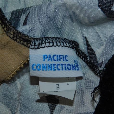 Pacific Connections One Piece Swimsuit Vintage Gem