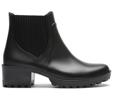 Bota Lluvia Paris Negra Perugia Tienda Online