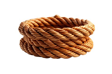 A Rope Is Wrapped On Transparent Backgroundai Generative 30728623 Png