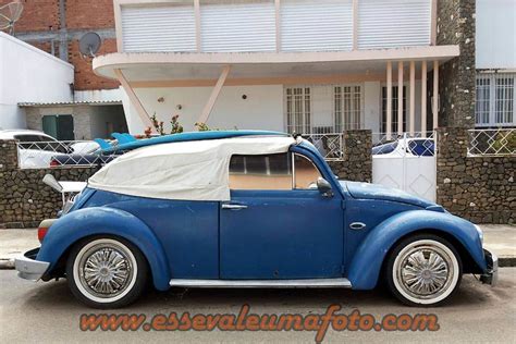 Registros Automotivos Do Cotidiano Vw Fusca Convers Vel