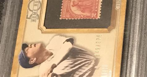 2016 Topps Update Babe Ruth Stamp Card Album On Imgur