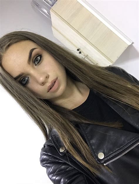 Leather Jacket Girl Girls Jacket Black Leather Selfie Jackets Beautiful Fashion Down